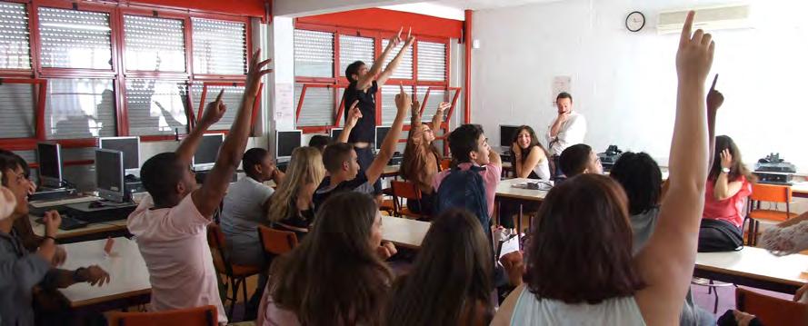 Sessão na Escola Secundaria