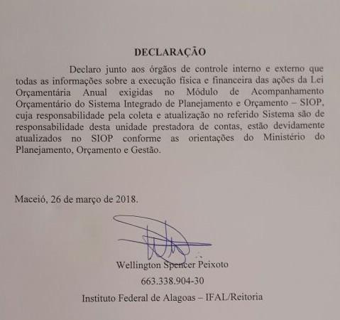 informações no Sistema