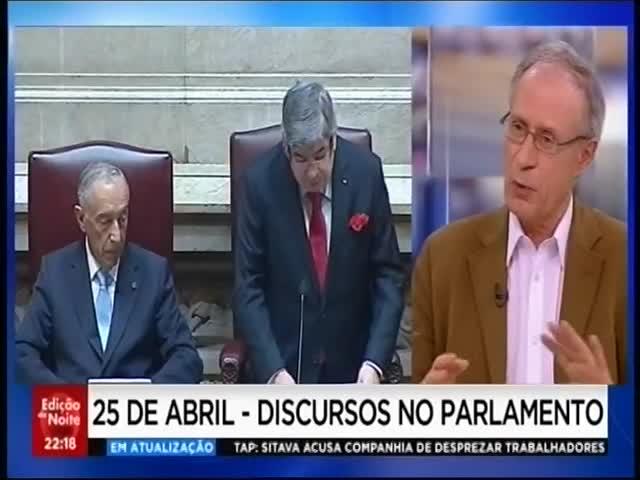 Tribunal Constitucional. - 25 de Abril: discursos no Parlamento.