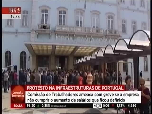 19-04-2018 17:54 Protesto na Infraestruturas