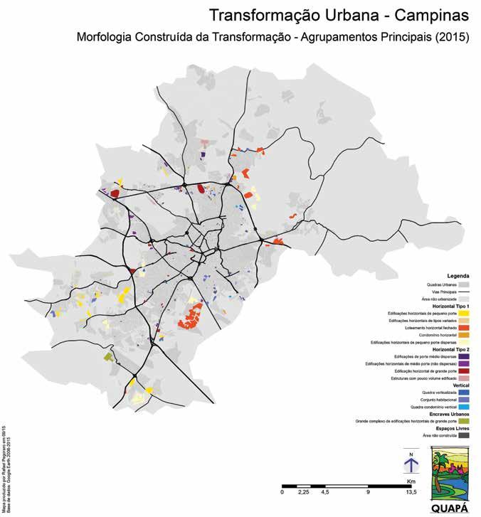 64 MAPA 6: Tipologia Construída nas áreas de