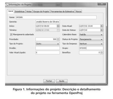 Artigos selecionados sobre ferramentas armazenamento de estimativas/métricas.