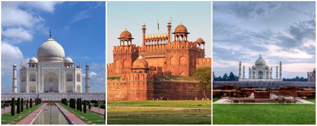 Lar de um dos monumentos mais imponentes do mundo, o Taj Mahal, Agra é parada obrigatória para quem visita a Índia.