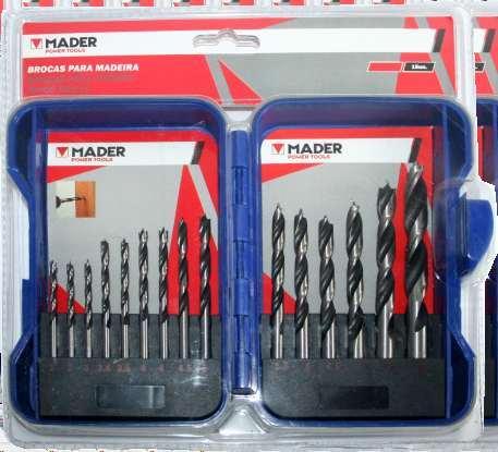 63415 JG Pua-MPT- 7 Peças Brocas Brocas Drills Titânio - 1.5mm (2X) - 2mm (2X) - 2.