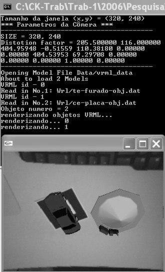 2.0. Sendo assim, programou-se na linguagem VRML97 responsável pela criação do objeto em 3D, e para a visualização do objeto criado foi utilizado o plug-in Cortona
