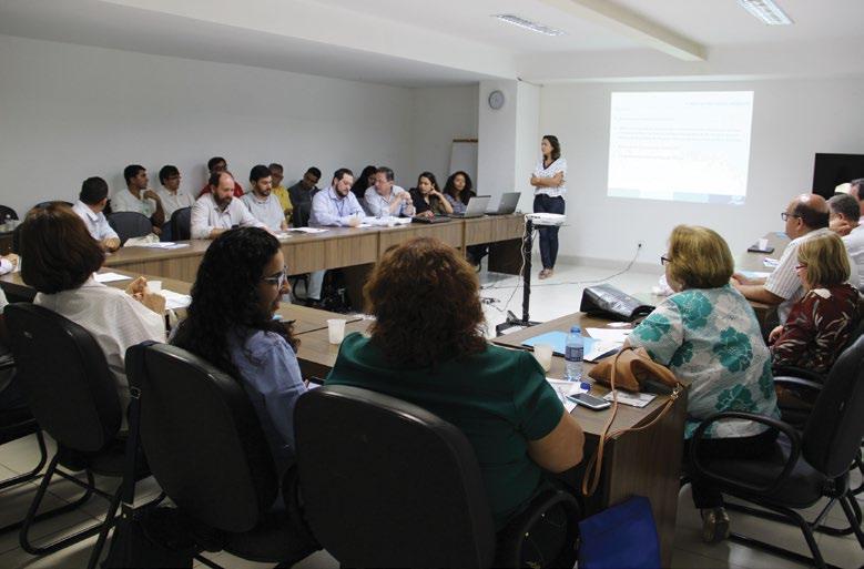 eleger sua nova coordenação. O encontro aconteceu na sede do Comitê, em Resende/ RJ, com a presença de 30 participantes.