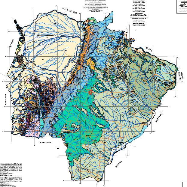 Agrogeologia no Mato Grosso do Sul Agrominerais Potenciais Rochas metamórficas biotita xisto, biotita gnaisse, rochas máficas,