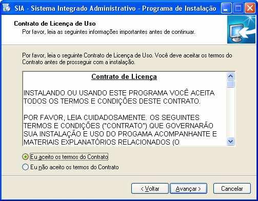 Revisado em: 05/10/2010 - Página 2 de 22 2. Leia atentamente o contrato de Licença de Uso.