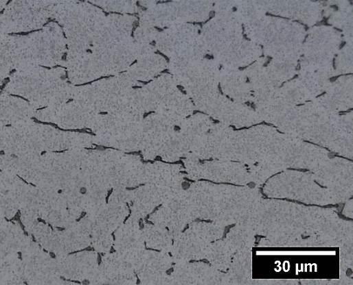 solidificação (entre 1,96 e 0,8mm/s) quanto da taxa de