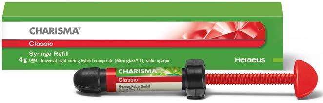 Charisma Classic, uma evolução da tradicional Charisma, apresenta uma excelente consistência e permite a obtenção de restaurações estéticas de forma simples e com extrema capacidade de mimetismo com