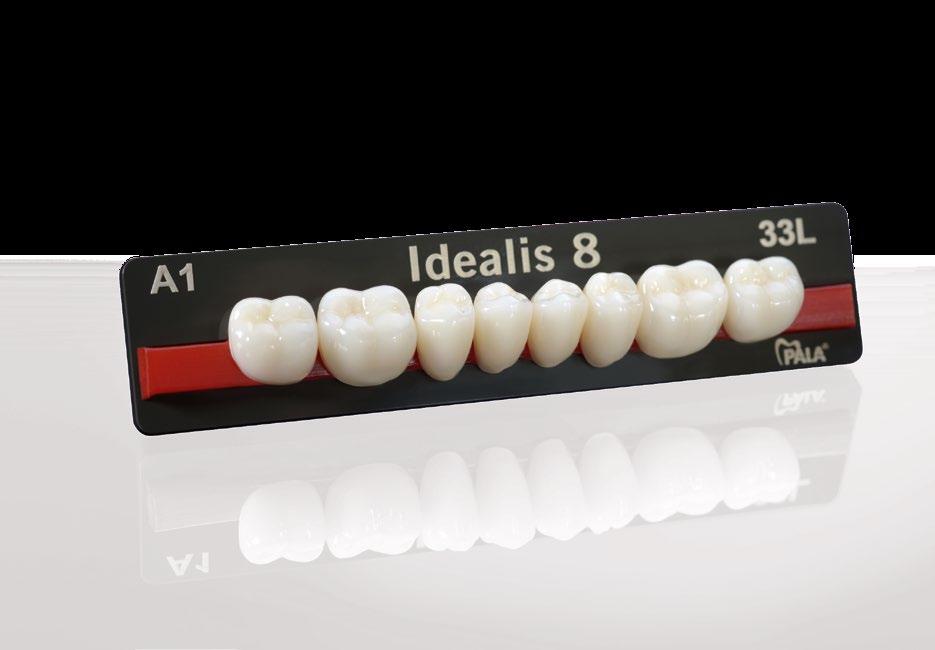 Dentes acrílicos Dente Idealis Estabelecendo novos padrões Com