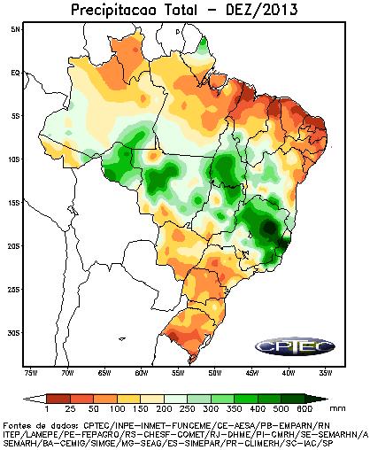 Figura 1 Precipitação