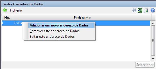 O sistema permite a definição de 16 Caminhos de dados, cada um deles composto por 26 companhias, as quais podem conter até 99 trabalhos.