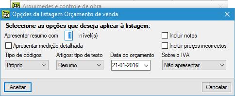 33 Fig. 2.60 Será gerada a vista preliminar do orçamento.