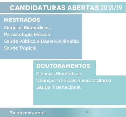 Instituto de Higiene e Medicina Tropical Universidade Nova de Lisboa Boletim informativo Ano 6 Nº 76 30.04.