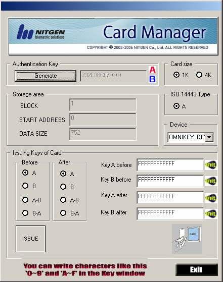 4 1.1 Introdução ao programa O software Card Manager emite chaves de segurança para cada cartão e, dessa forma, o protege contra fraudes.