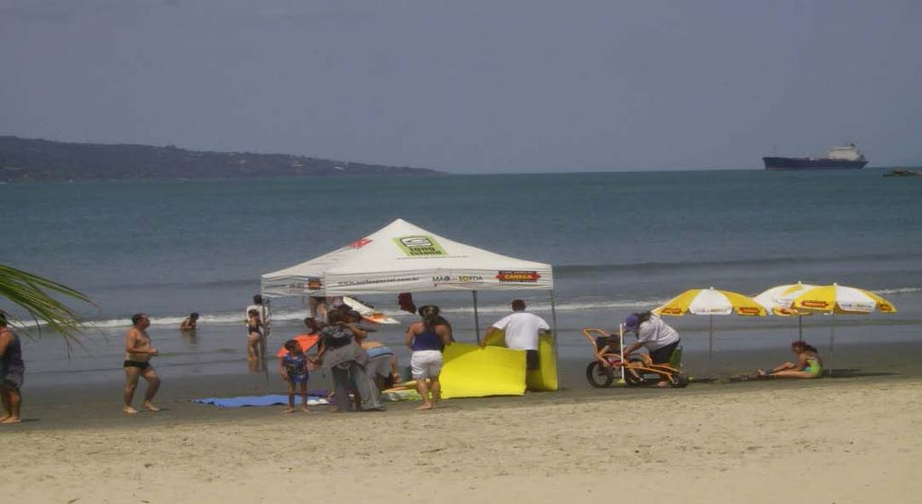 Projeto Mão na Borda Objetivos: Incentivar pessoas com deficiências a praticarem o surf adaptado como meio