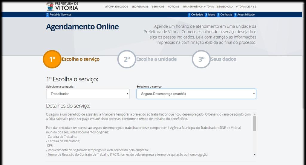 6 Agendamento Seguro-Desemprego Online O agendamento online