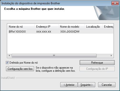 Ree sem fios Winows e Seleione o seu equipmento n list e lique em Seguinte. 22 Conluir e reiniir Clique em Conluir pr reiniir o omputor.