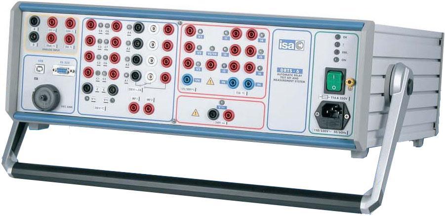 DRTS EQUIPAMENTOS DE ENSAIO AUTOMÁTICOS, MULTIFUNÇÕES Equipamentos de alta precisão, para o ensaio de: - Relés de protecção - Transdutores de medida - Contadores de energia - Analisadores de energia