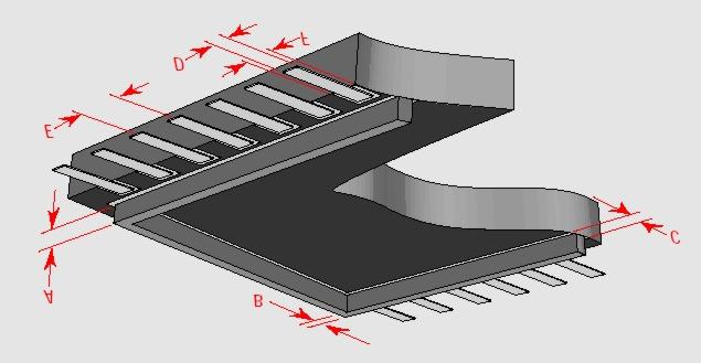 As formas de encapsulamento são muito variadas, algumas de elas são: Flat-Pack, Plug-In,LCC Leadless Chip Carrier, de Cavidade para potência.