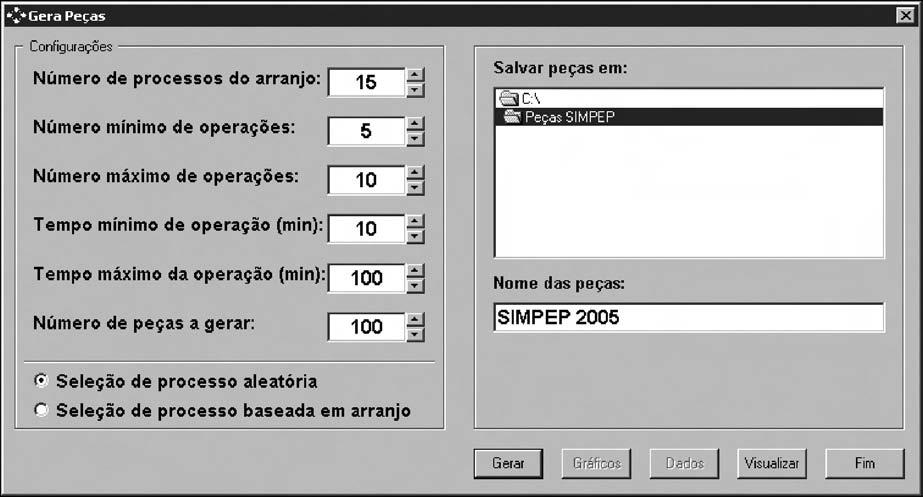 5. IMPLEMENTAÇÃO COMPUTACIONAL O modelo apresentado foi computacionalmente implementado em Visual Basic 6. Na Figura 6, temse a janela inicial do programa.