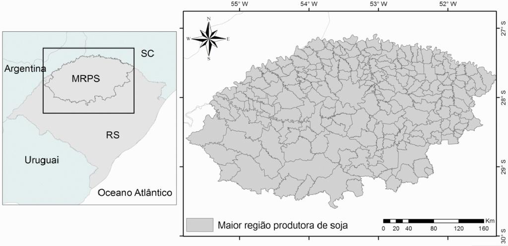 Identificação da dinâmica espaço-temporal para estimar área cultivada de soa a partir de imagens MODIS no.