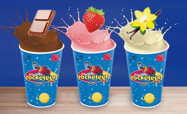 kids SHAKES (300ML) $13,00 $15,00 Original Chocolate Strawberry Vanilla Deluxe Strawberry Banana Cholomaltine Oreo Cookies & Cream * Incui