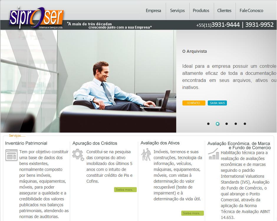 Softwares e Empresas na área de Arquivo EMPRESA: SIPROSER www.siproser.com.