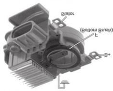 REGULADORES DE TENSÃO IK5499 14V, Campo Positivo "Circuito A" Terminal COM / BSS Honda Civic 2012 1 Alternator / Replaces/ DICA TÉCNICA REGULADOR DE VOLTAGEM SISTEMA COM / BSS.