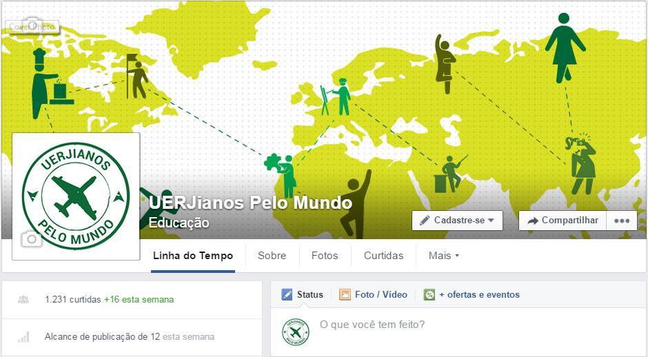 facebook.com/uerjianospelomundo 2. As Redes Sociais na Educação Com o surgimento da web 2.