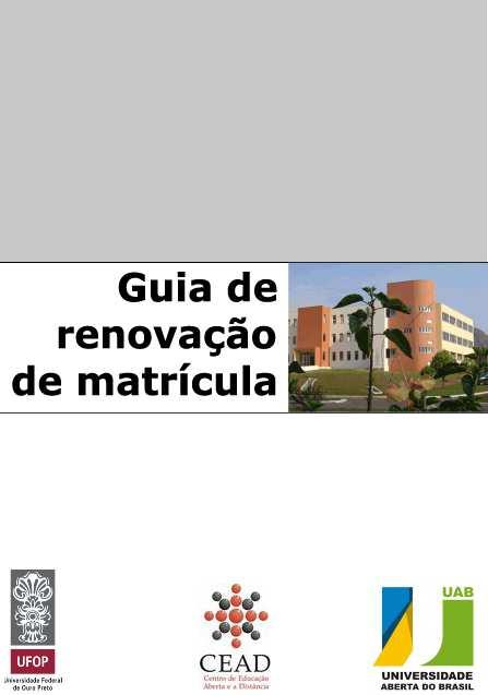 Guia para renovação de