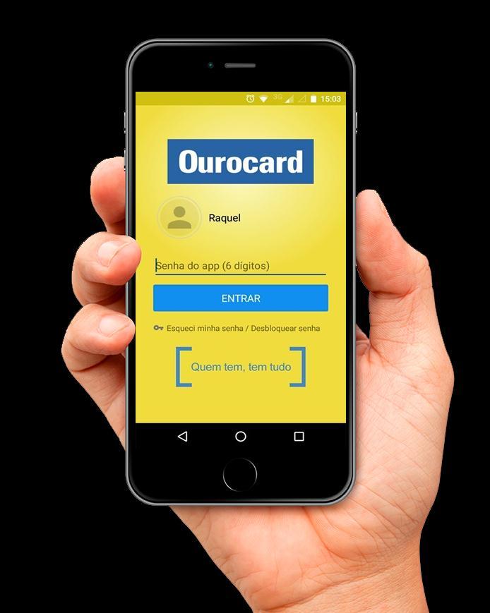 Cartão de Crédito / Soluções Digitais APP Ourocard