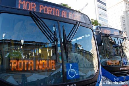 MOBILIDADE URBANA Porto Alegre conta hoje com uma adequada infraestrutura urbana dividida em diversos programas, em especial no que se refere à logística e ao transporte público.