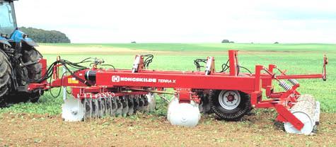 4.2.3. Exemplos Exemplo 1 - A figura mostra uma grade de discos de 4 corpos em X (tandem disc harrow): http://www.kongskilde.