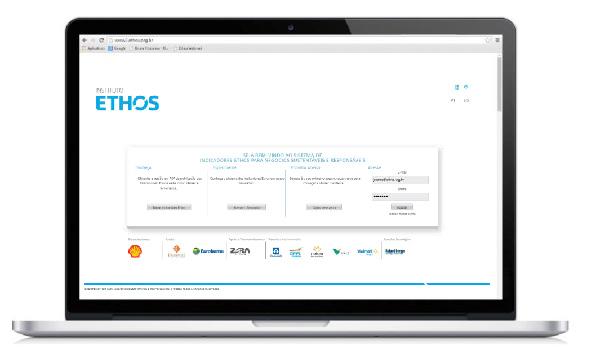 SISTEMA ON-LINE FUNCIONALIDADES DO SISTEMA ON-LINE O uso do sistema on-line dos Indicadores Ethos é exclusivo para empresas associadas ao Instituto Ethos, que podem utilizá-lo na forma individual ou