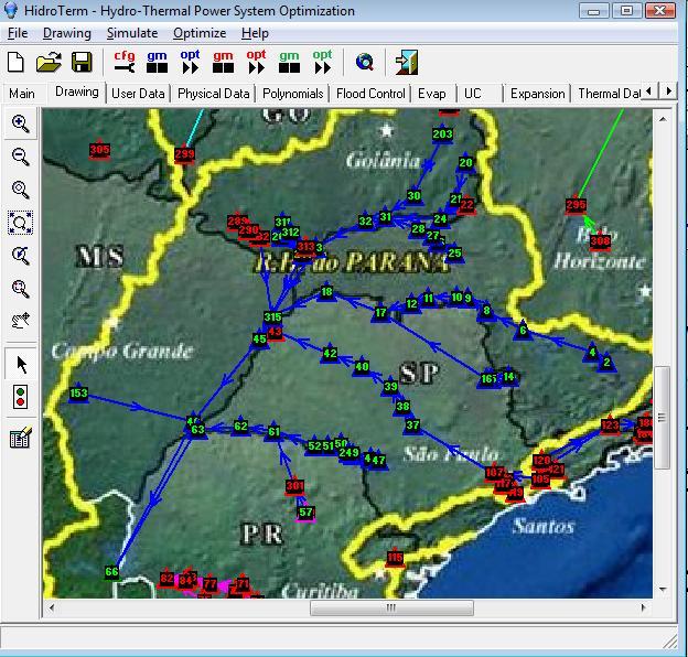 .. the Paraná river basin has a system of 55 hydropower plants 31 are