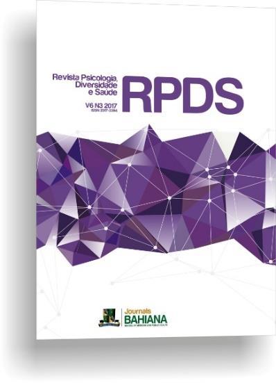 REVISTA PESQUISA EM FISIOTERAPIA Salvador, v.7, n.3, 2017. Disponível em: <https://www5.bahiana.edu.br/index.php/fisioterapia/issue/ view/91> Acesso em: 27 out. 2017. REVISTA PSICOLOGIA, DIVERSIDADE E SAÚDE, Salvador, v.