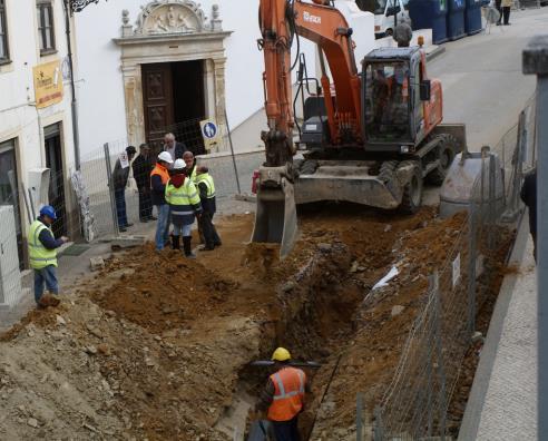 Desconexão das ligações ao túnel na zona baixa