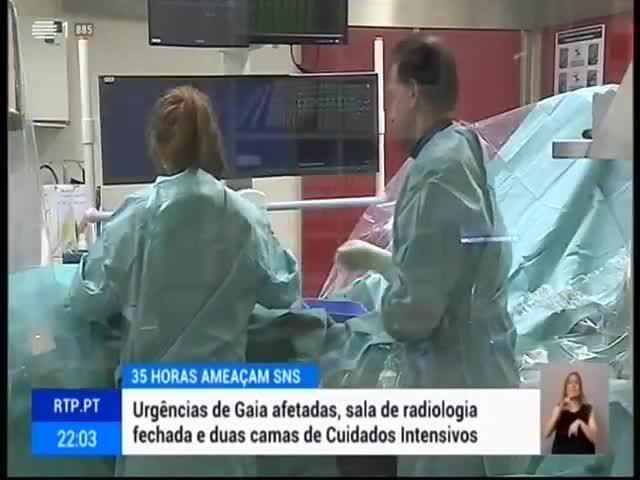 Por causa da reposição das 35 horas semanais, há mais unidades a encerrar serviços, a adiar cirurgias e exames.