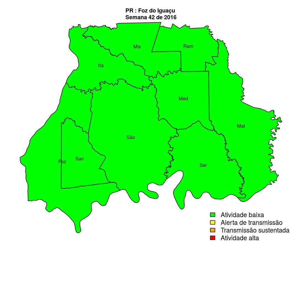 Regional Foz do Iguaçu Itaipulândia Matelândia Foz do Iguaçu Medianeira Missal Ramilândia Santa Terezinha de Itaipu São Miguel do Iguaçu Serranópolis do Iguaçu Figura 13.