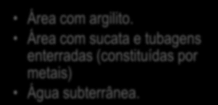 5. CONCLUSÕES Zonas azuis: resistividades mais