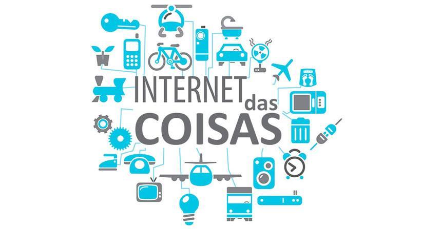 Internet das Coisas Rede de objetos do nosso cotidiano dotados de sensores, processadores e softwares que estão conectados a internet, que agem de forma inteligente e sensorial, permitindo uma maior