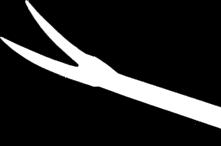 .22 Pinça p/ Apreensão de Tecidos Curva, s/ Cremalheira Masher Grasping Forceps Curved, thin teardrop, with Ratchet Pinça Duval Q1.