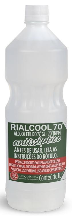 = Álcool 70 INPM (70% p/p); * = Preparo