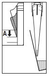 Pipetagem Aspirar a amostra - Rinse a ponteira uma vez com o líquido da amostra 1. Pressione o botão de pipetagem lateral até o primeiro estágio (A). 2.