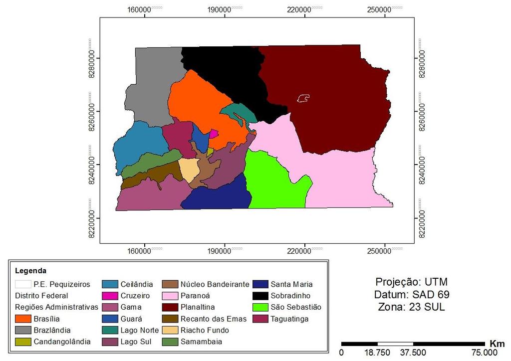 murundus ou manchas representativas de qualquer fitofisionomia do Cerrado (Ibram, 2012 a).