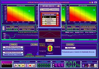 CONTROLE DE ANSIEDADE VISUAL E SONORO CONTROLE DE ANSIEDADE SONORO: Objetivos: Controlar Pensamentos Ansiosos e Invasivos. Estimular ondas Alpha. Melhorar a memória e o aprendizado.