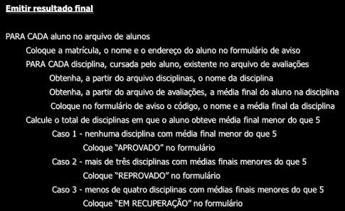 As principais técnicas de especificação: - Português estruturado - Pseudocódigo - Tabela de decisão - Árvore de decisão Português estruturado - Versão adaptada de nosso idioma - Ênfase em algumas