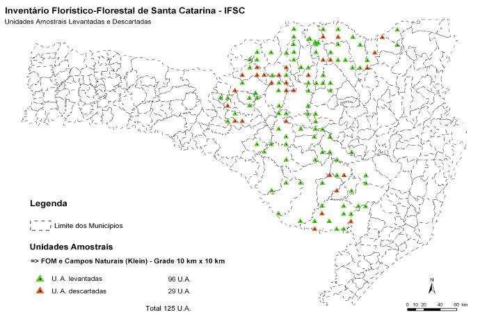 A colaboração dos proprietários das florestas, na maioria produtores rurais que moram no local, no sentido de permitir o acesso das equipes aos locais das medições, é imprescindível para a realização